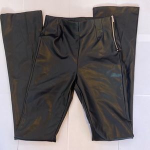 ZARA SPAIN fake leather pants!!!